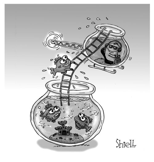 FISH ESCAPE. 