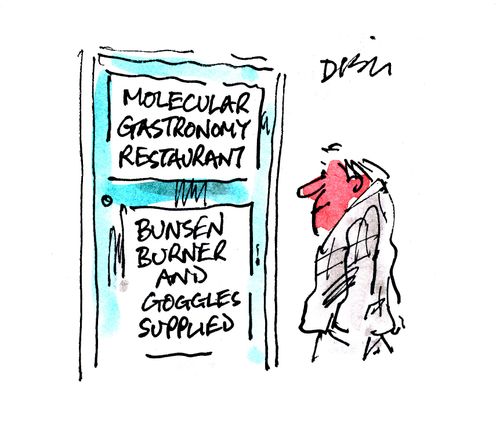 Molecular Gastronomy Restaurant.