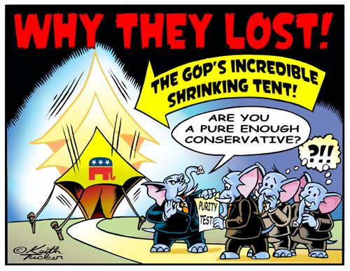 Why the GOP lost the election!: 'Are you a pure enough conservative?'