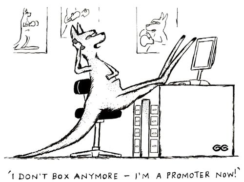 'I don't box anymore - I'm a promoter now!'