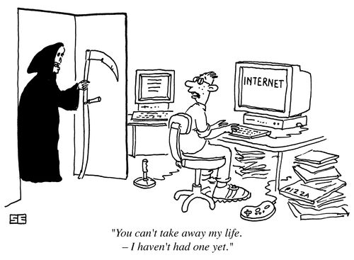 'You can't take away my life, I haven't had one yet.'