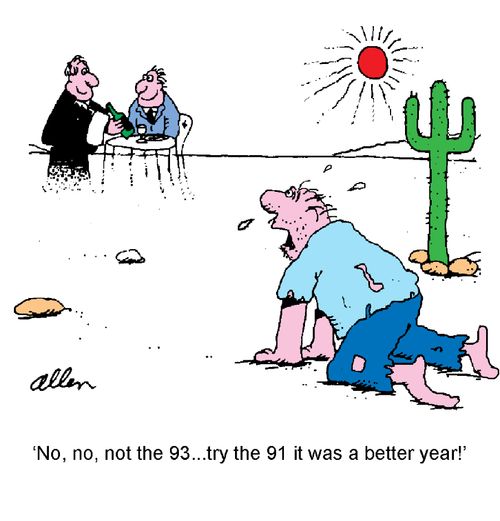 'No, no not the 93..try the 91 it was a better year!'