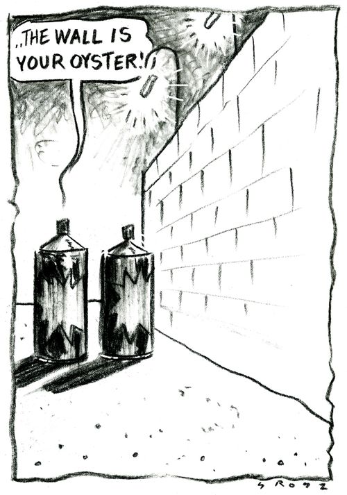 'The Wall is Your Oyster.'