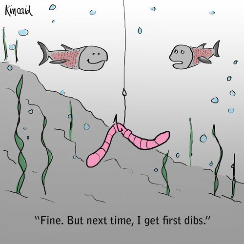 'Fine. But next time, I get first dibs.'