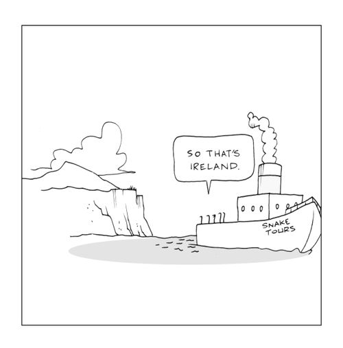 "So that's Ireland."