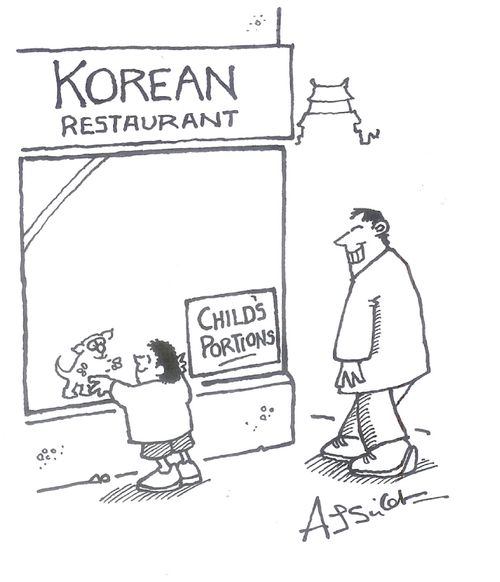 Korean Restaurant.