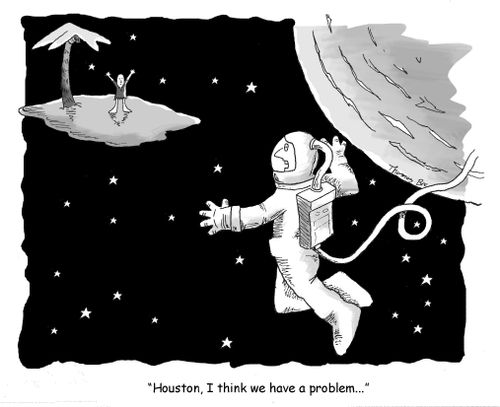 'Houston, I think we have a problem...'