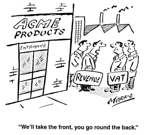 "We'll take the front, you go round the back."