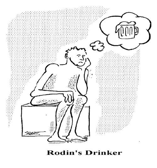 'Rodin's Drinker.'