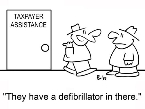 'They have a defibrillator in there.'