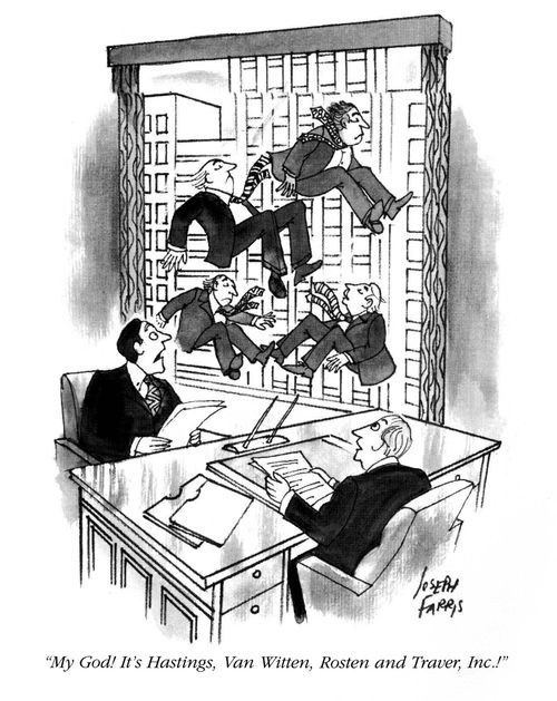 'My God!  It's Hastings, Van Witten, Rosten and Traver, Inc!'