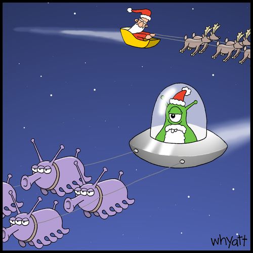 Alien Santa