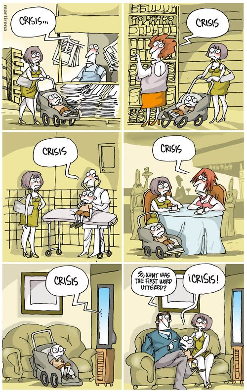 "So, what was the first word uttered?"