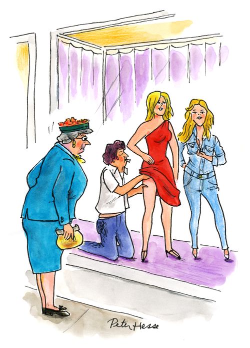 Fashion mannequin.