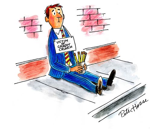 Victim of Credit Crunch.