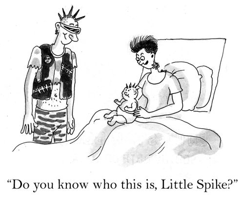'Do you know who this is, Little Spike?'
