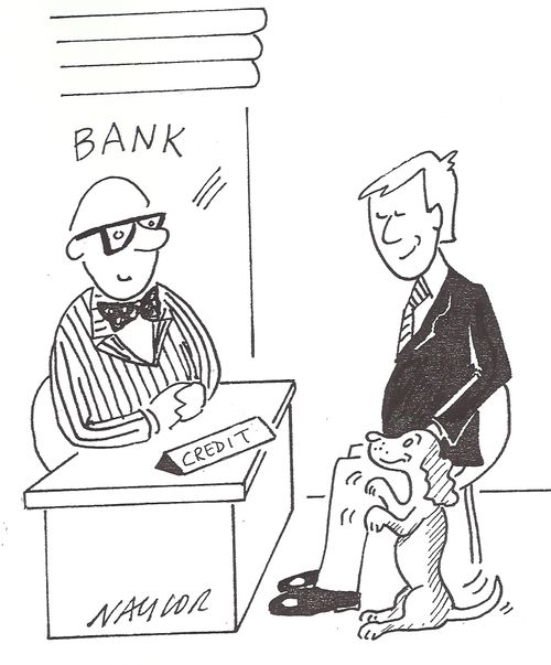 Dog Beginning For A Loan