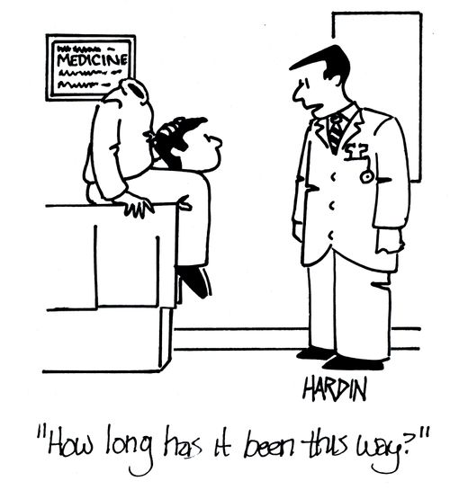 'How long has it been this way?'