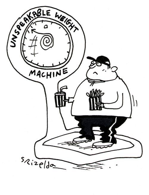 Unspeakable weight machine