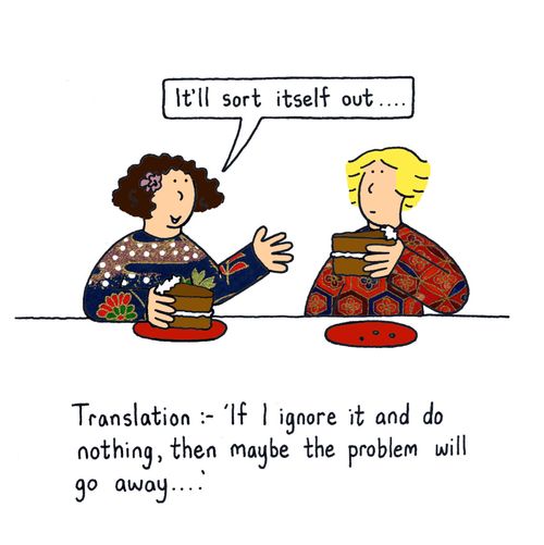 It'll sort itself out...