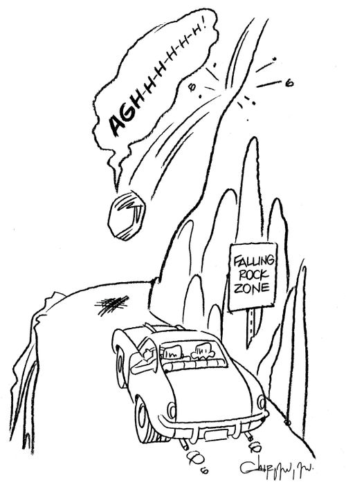 Falling Rock Zone.