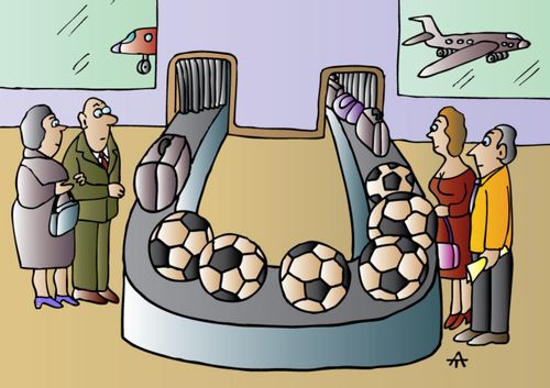 Footballer's Luggage