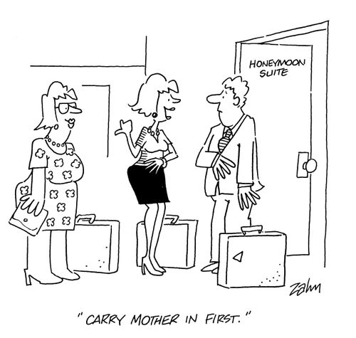 'Carry mother in first.'