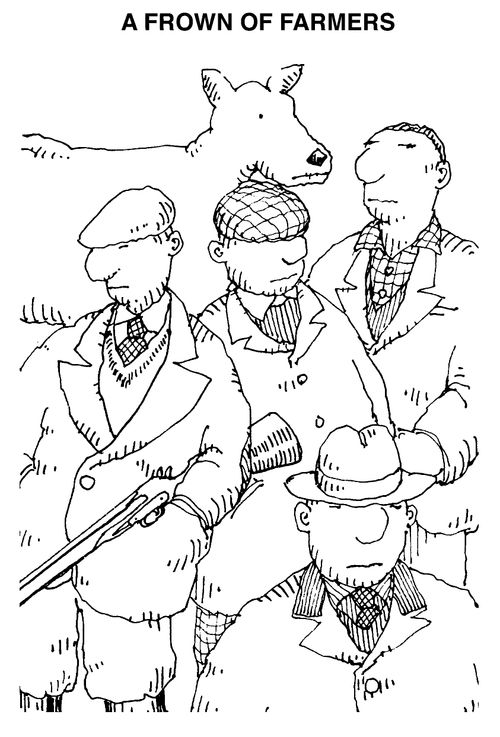 A frown of farmers