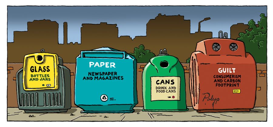 Recycled guilt
