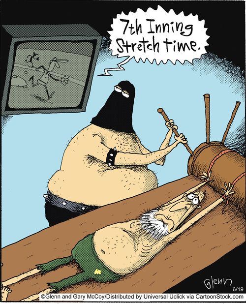 '7th inning, stretch time.'