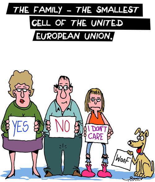 The Family - The Smallest Cell of the United European Union.