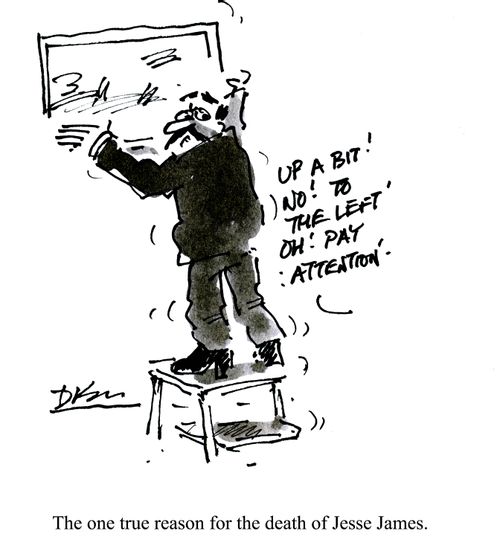 The One True Reason For The Death Of Jesse James.