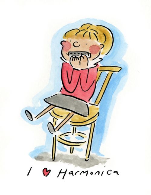 I love Harmonica