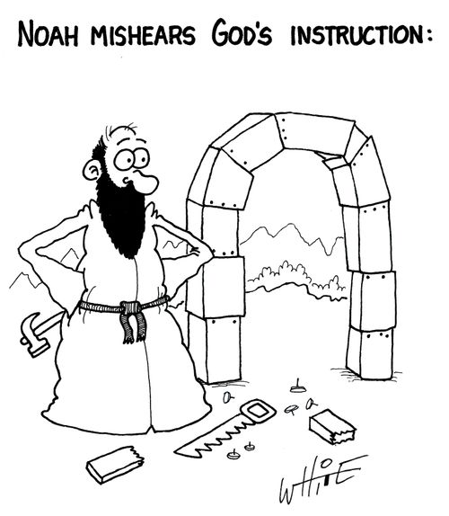 Noah Mishears God's Instruction...