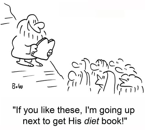'If you like these, I'm going up next to get his diet book!'
