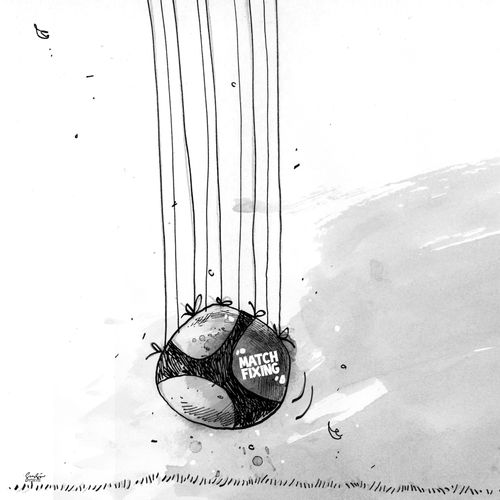 Match fixing in football.