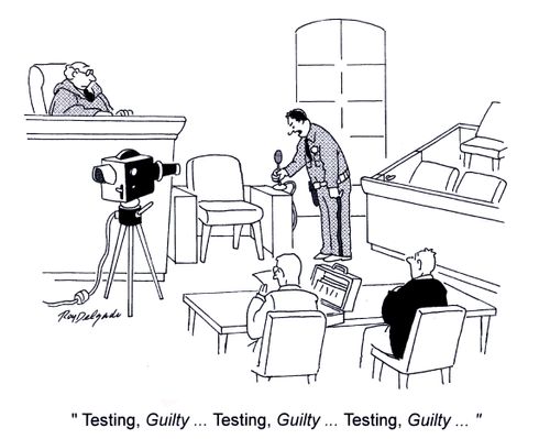 'Testing, Guilty...'