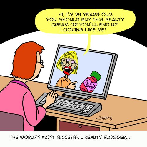 The world's most successful beauty blogger...