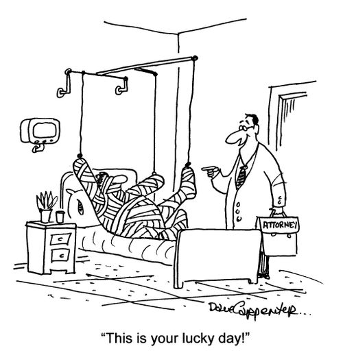 'This is your lucky day!'
