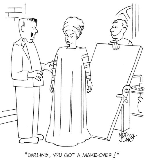 'Darling, you got a make-over!'