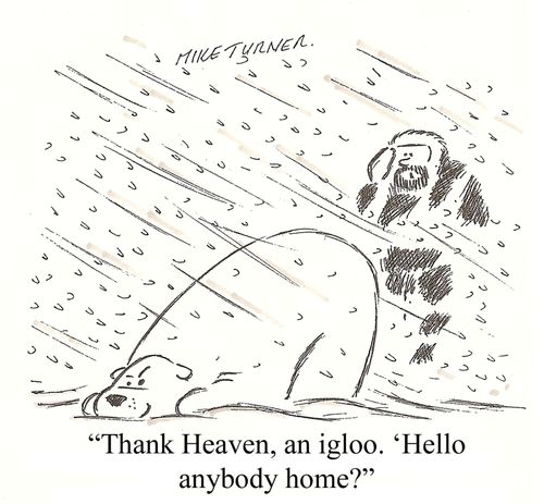 '...Hello anybody home?'