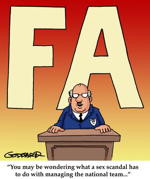 'You may be wondering what a sex scandal has to do with managing the national team...'