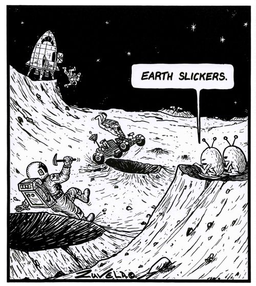 'Earth Slickers.'