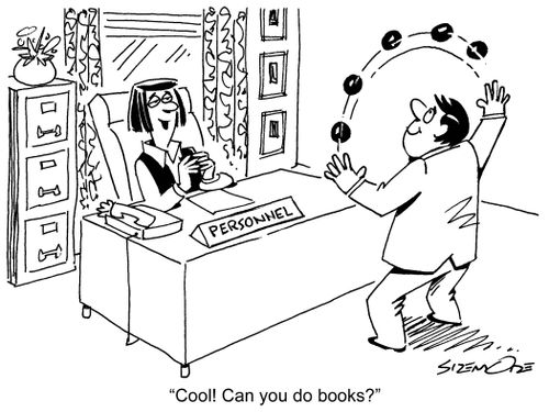 'Cool! Can you do books?'