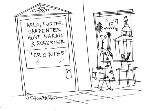 Arlo, Foster, Carpenter, Hunt, Hardin & Schuster 'Cronies'.