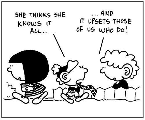 Know-it-alls