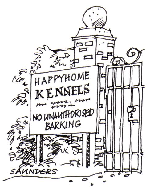 Happy Home Kennels - No Unauthorised Barking.