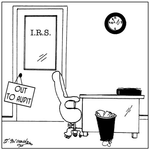 Out to Audit.