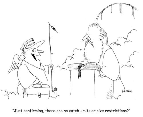 "Just confirming, there are no catch limits or size restrictions?"