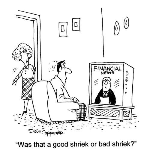 'Was that a good shriek or a bad shriek?'